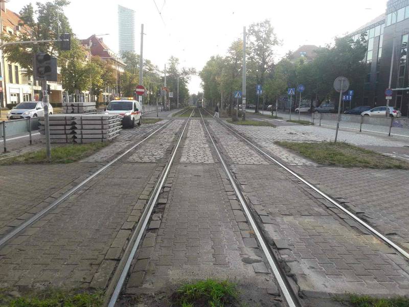 Powstańców Śląskich - Sztabowa / fot. MPK Wrocław