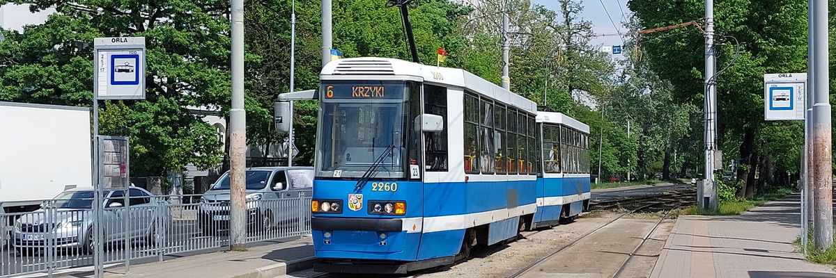 Kolejny weekend bez tramwajów na Krzyki i Klecinę
