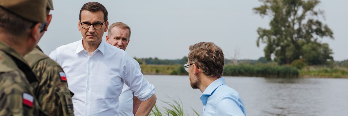 To jednak nie rtęć zatruła Odrę. Morawiecki: „Niemcy też nie mają ekstra wiedzy”