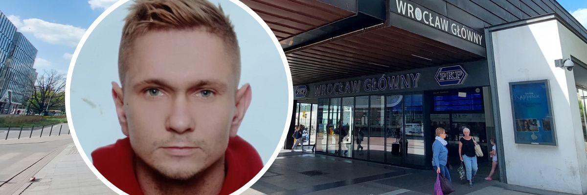 Policja szuka tego mężczyzny. Ostatnio widziano go na dworcu Wrocław Główny [ZDJĘCIE]