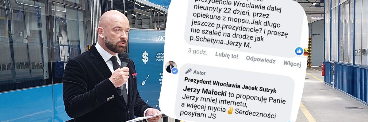 Niepełnosprawny obrażony przez Sutryka odpowiada na przeprosiny: „Prezydent mija się z prawdą”