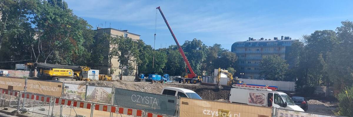 Wrocław: W miejscu wyburzonej galerii handlowej ruszyła budowa 183 mieszkań [ZDJĘCIA]