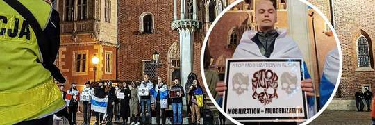 Rosjanie protestują po orędziu Putina. Także we Wrocławiu [ZDJĘCIA]