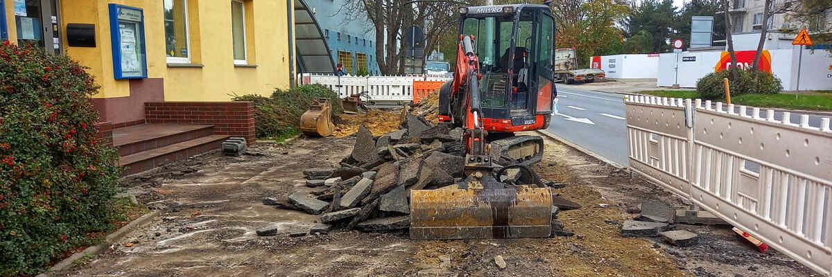 Nowy chodnik na Nowym Dworze [ZDJĘCIA]