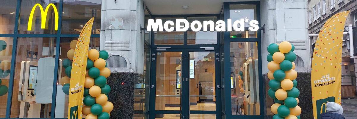 Nowy McDonald we Wrocławiu już czynny. Powstał przy głównym szlaku komunikacyjnym