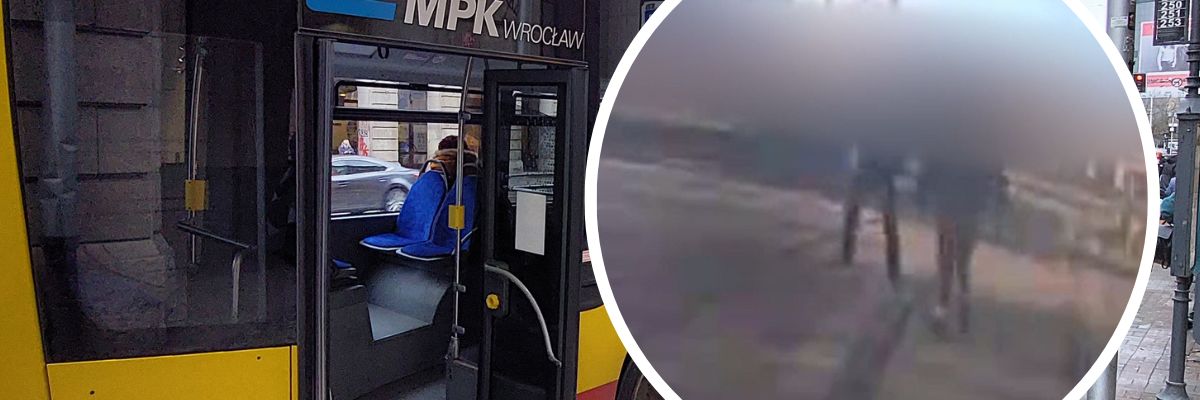 Wrocław: Atak na kierowcę autobusu MPK. Pasażer wpadł w furię gdy został obudzony na pętli [WIDEO]