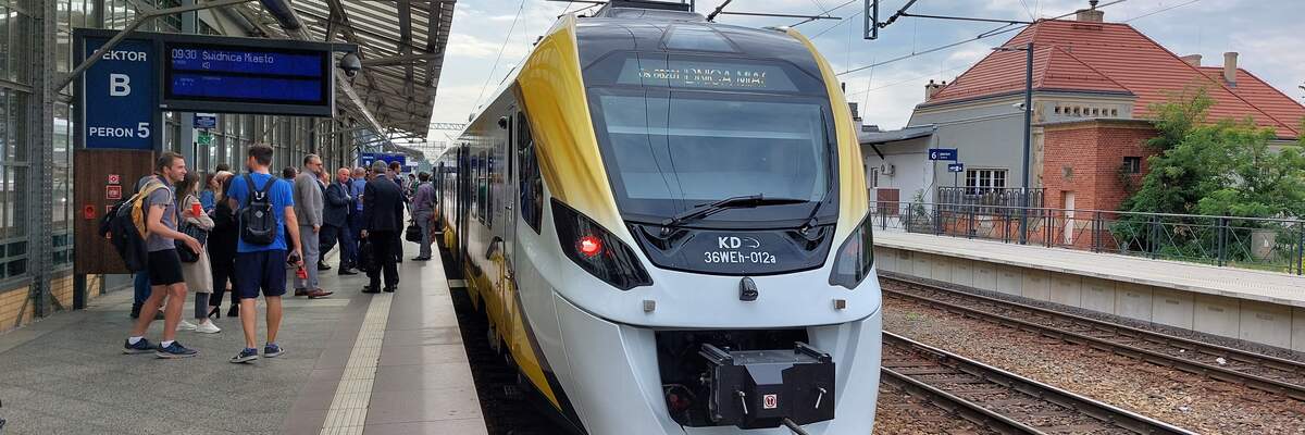 PKP wybuduje dodatkowy przystanek na linii kolejowej Wrocław-Świdnica przez Sobótkę