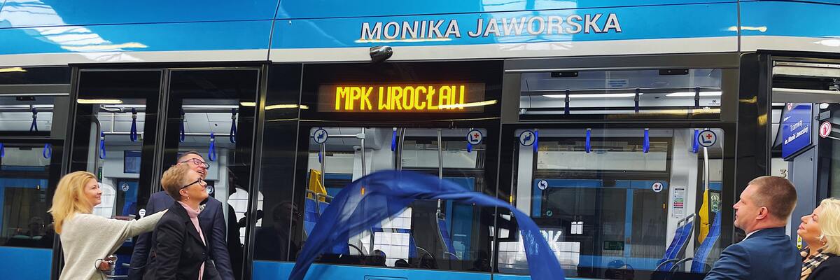 Kolejny wrocławski tramwaj ma swoją patronkę. Kim była Monika Jaworska?