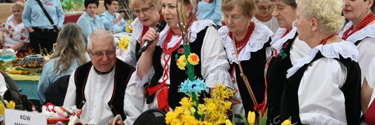 Koła gospodyń wiejskich z Dolnego Śląska pokazały palmy i pisanki