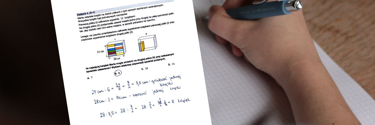 Egzamin ósmoklasisty z matematyki 2023. Sprawdź, czy być zdał! [ZADANIA, ODPOWIEDZI, ROZWIĄZANIA]