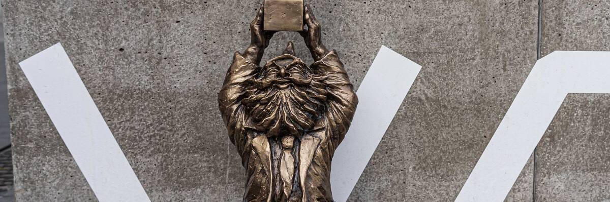Wrocław ma nowego krasnala. Poznajcie Gryfosława [ZDJĘCIA]