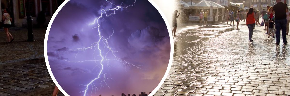 Alert RCB we Wrocławiu. Dziś groźne burze i upały [21.06.2023]