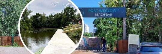 Wrocławski „Port Węglowy” powoli zamienia się w prawdziwą marinę. Powstał pomost, w planach jest m.in. stacja benzynowa [ZDJĘCIA]