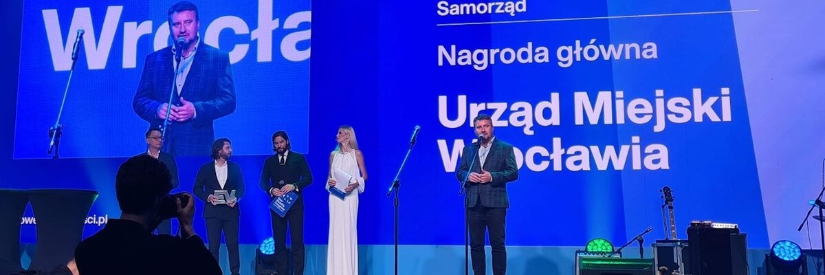 Wrocław otrzymał nagrodę za bycie Liderem Elektromobilności