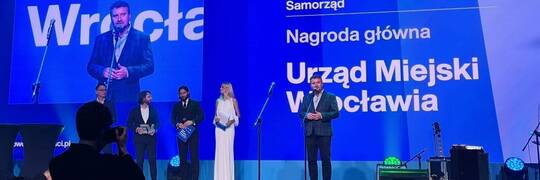 Wrocław otrzymał nagrodę za bycie Liderem Elektromobilności