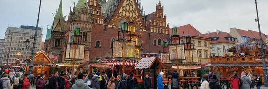 Władze Wrocławia mają apel do turystów przyjeżdżających na Jarmark Bożonarodzeniowy