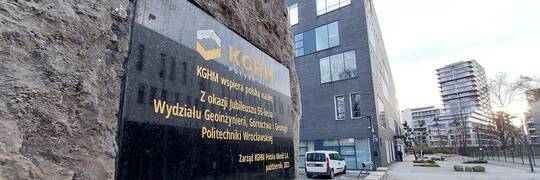 Politechnika Wrocławska i KGHM zacieśniają współpracę. Wrocławska uczelnia kształci specjalistów branży górniczej