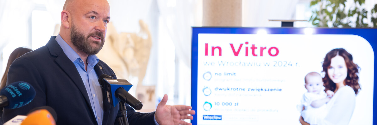 W 2024 roku zabiegi in vitro będą finansowane z budżetu Wrocławia bez limitu