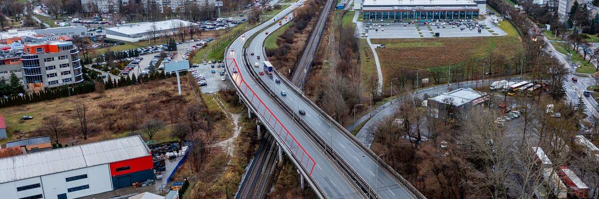 Wrocław: Zwężenie na al. Jana III Sobieskiego. Dźwigar więcej nie udźwignie