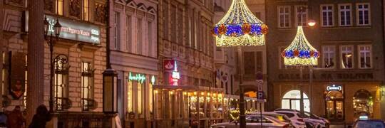 We Wrocławiu wciąż funkcjonuje bożonarodzeniowa iluminacja. Do kiedy?