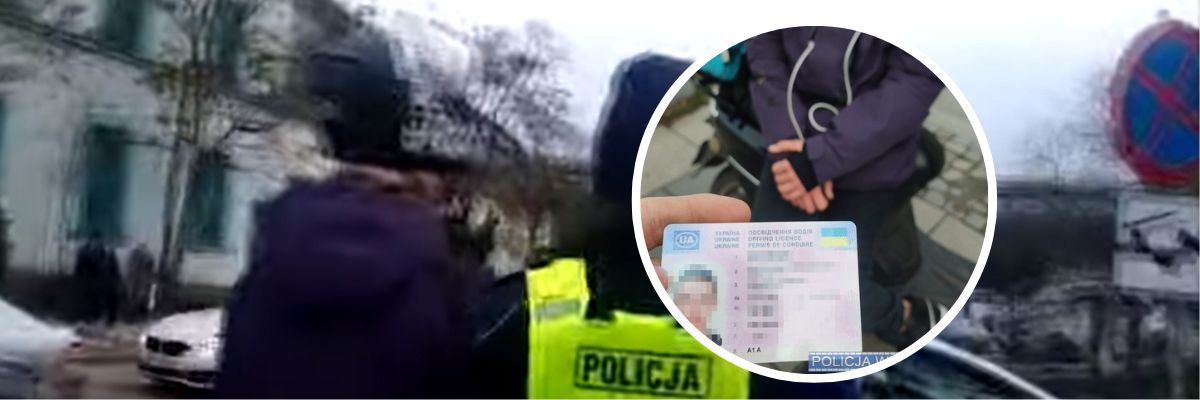 Wrocław: 17-letni kurier z kupionym prawem jazdy. Policjant zdziwiony ceną [NAGRANIE]