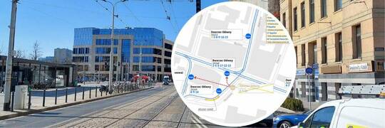 Wrocław: Awaryjny remont torów przy Dworcu Głównym. Tramwaje pojadą inaczej [MAPA]