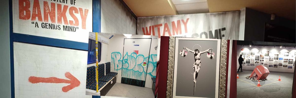 Byliśmy na wrocławskiej wystawie poświęconej BANKSY’emu – słynnemu artyście, którego prawie nikt nie widział [ZDJĘCIA]