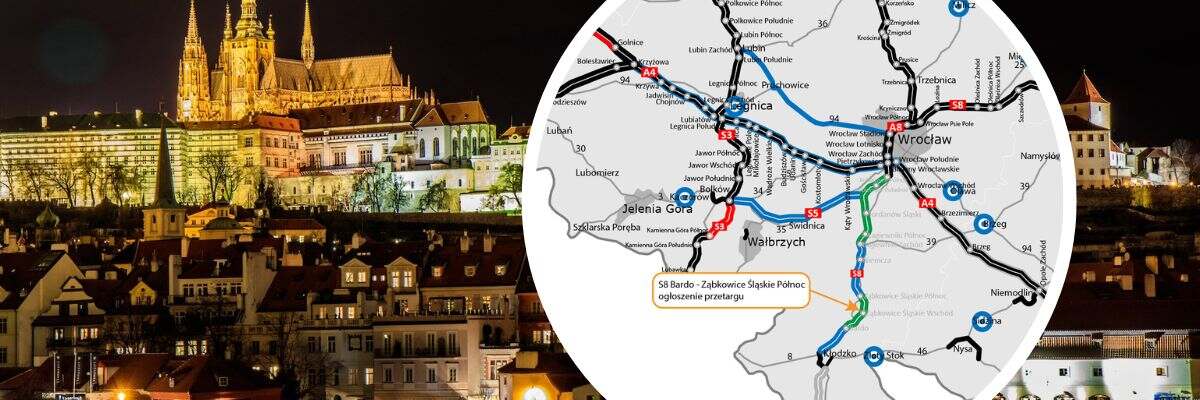 Droga S8. GDDKiA wybrała wykonawcę odcinka Ząbkowice – Bardo