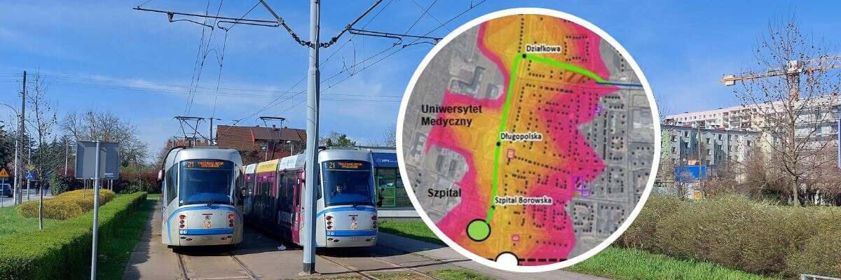 Tramwaj do szpitala przy Borowskiej. Cztery biura projektowe chcą przygotować dokumentację