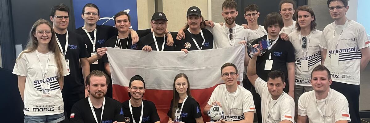 Politechnika Wrocławia wysłała sondy kosmiczne do USA. Dwa zespoły stanęły na podium!
