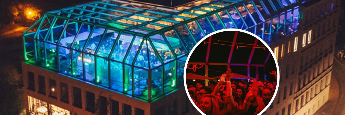 Wracają nocne imprezy nad dachu kamienicy na wyspie Słodowej. Będą tańczyć przy electro i techno