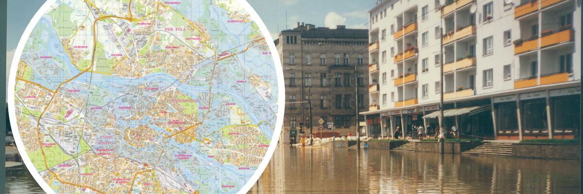 Równo 27 lat temu woda wdarła się do Wrocławia. Dziś rocznica powodzi z 1997 r. [ARCHIWALNE ZDJĘCIA]