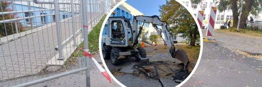 Ruszył remont chodnika na Kozanowie. Co się zmieni? [ZDJĘCIA]
