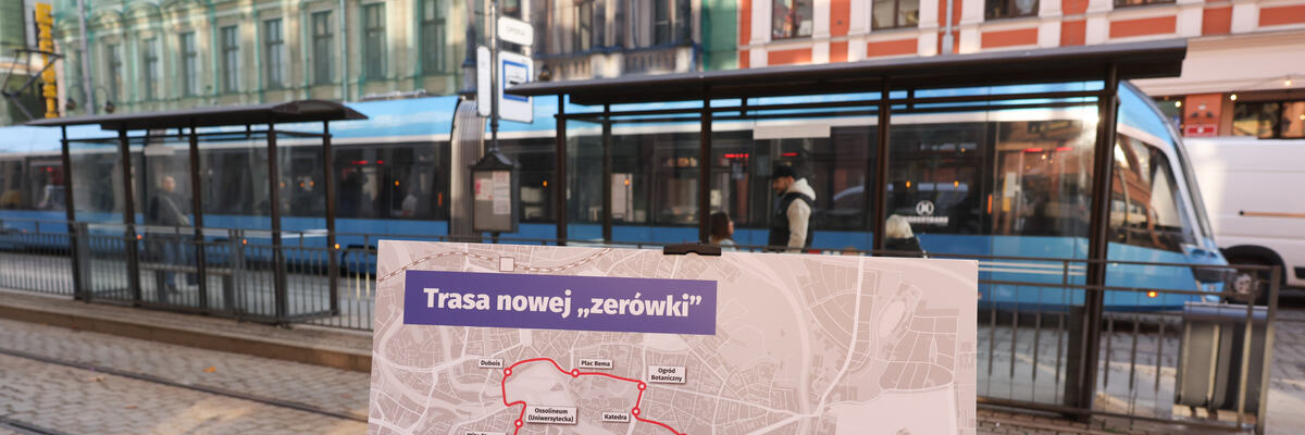 Od 30 listopada linia 0 wraca na wrocławskie tory! Pojedzie jednak inaczej niż w przeszłości [MAPA]