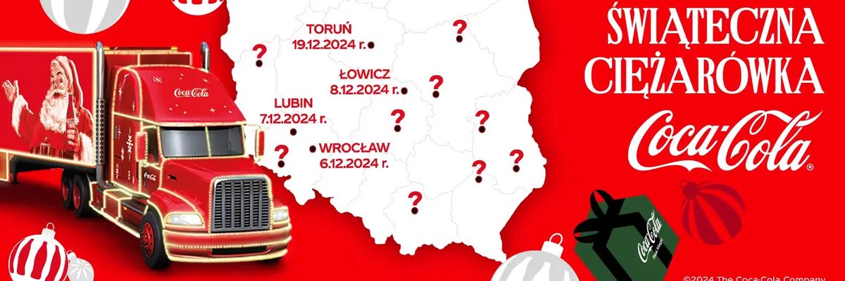 Świąteczna ciężarówka Coca-Coli wreszcie odwiedzi Wrocław!