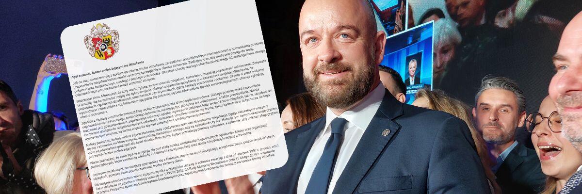 Prezydent Jacek Sutryk apeluje do wrocławian. Chodzi o „dobro ogólnonarodowe”