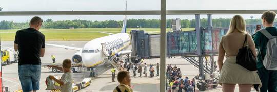 Wrocławskie lotnisko podliczyło liczbę pasażerów w 2024 roku. Do jakiego kraju lataliśmy najchętniej?
