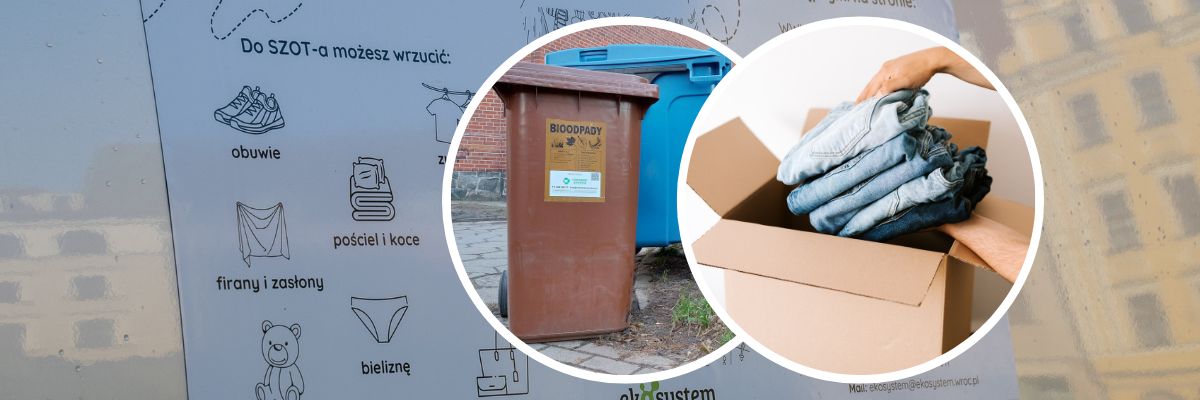 We Wrocławiu nie będzie osobnego kontenera do segregacji ubrań. Miasto ma inne rozwiązanie - rusza SZOT [HARMONOGRAM]