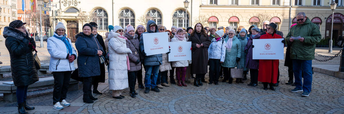 Wrocław powołał Radę Seniorów. Ma przygotować specjalny raport o potrzebach najstarszych wrocławian