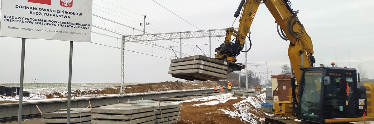 Dolny Śląsk: W rejonie popularnego turystycznie jeziora powstaje przystanek kolejowy. Dojedziemy tam już w czerwcu