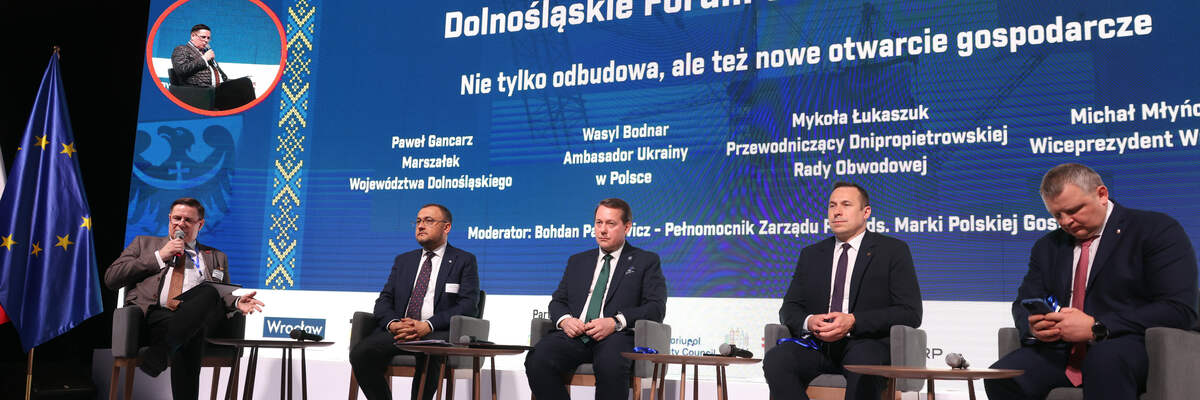 We Wrocławiu trwa Dolnośląskie Forum Odbudowy Ukrainy