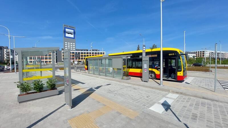 Buspas na Jagodno jest już gotowy / fot. Bartosz Senderek