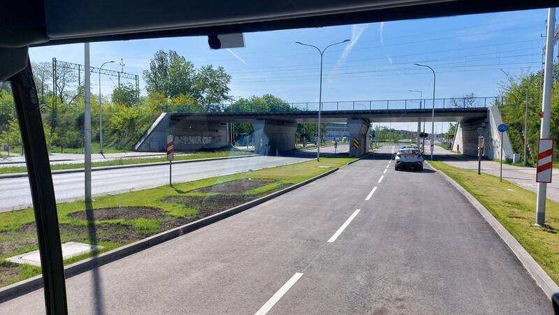 Buspas na Jagodno jest już gotowy / fot. Bartosz Senderek