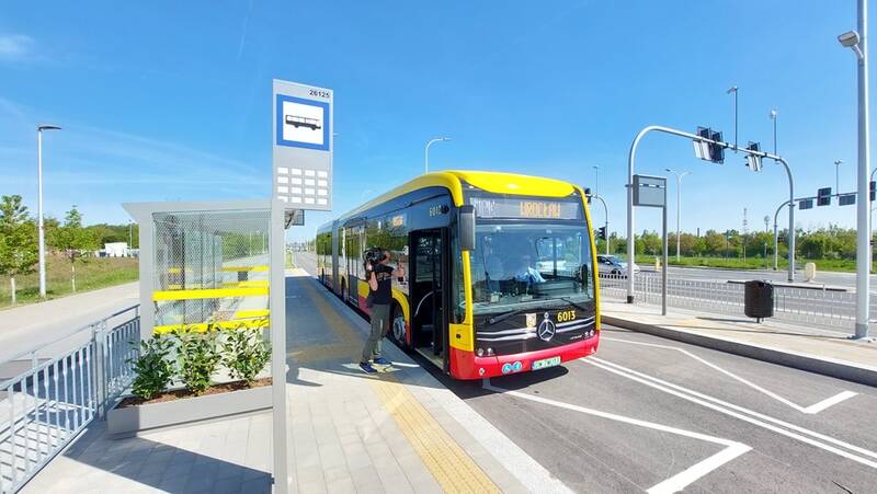 Buspas na Jagodno jest już gotowy / fot. Bartosz Senderek