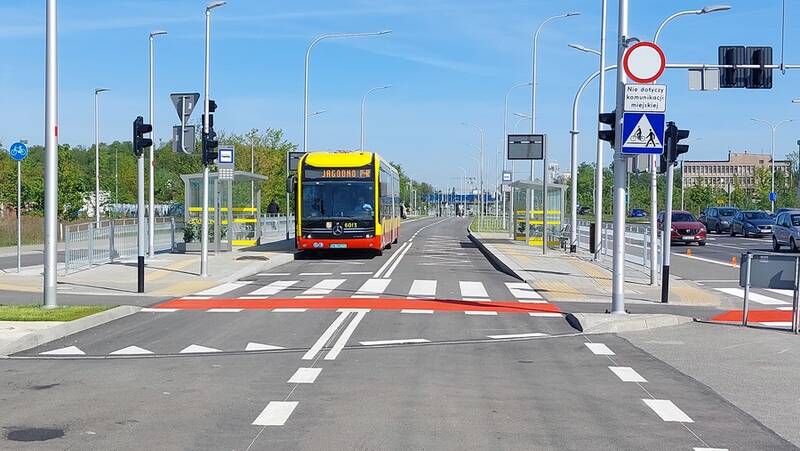 Buspas na Jagodno jest już gotowy / fot. Bartosz Senderek