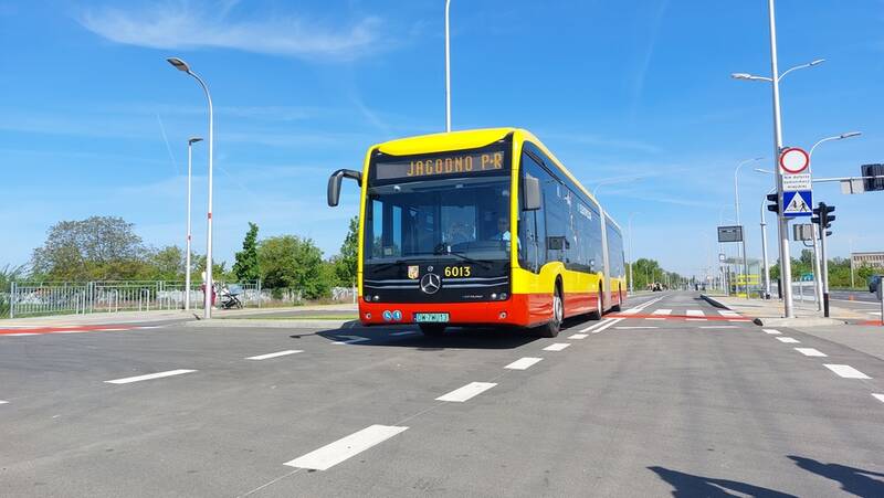 Buspas na Jagodno jest już gotowy / fot. Bartosz Senderek