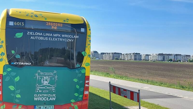 Buspas na Jagodno jest już gotowy / fot. Bartosz Senderek