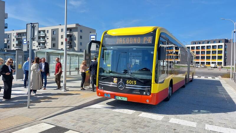 Buspas na Jagodno jest już gotowy / fot. Bartosz Senderek