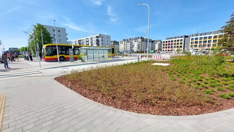Buspas na Jagodno jest już gotowy / fot. Bartosz Senderek