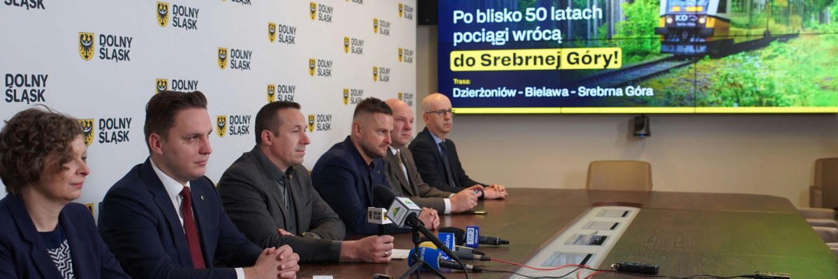 Koleją w Góry Sowie. Po 50 latach pociągi wrócą do Srebrnej Góry
